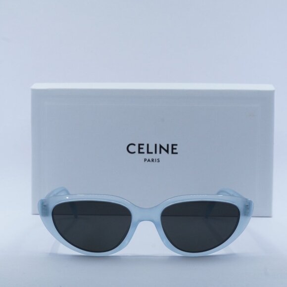 Final Price! Celine CL40220U 84A Opaline Light Blue Sunglasses - Picture 2 of 14